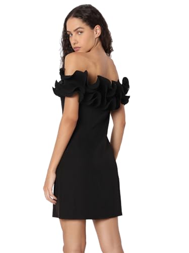 VERO MODA Womens Sheath Black Dress