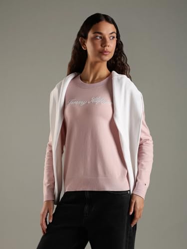 Tommy Hilfiger Regular Fit Cotton Round Neck Sweater