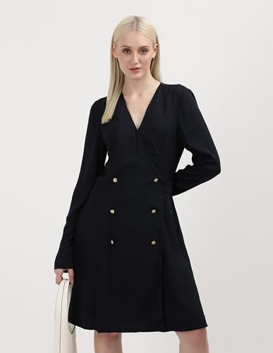 Tommy Hilfiger Womens Blue Color Dress 34