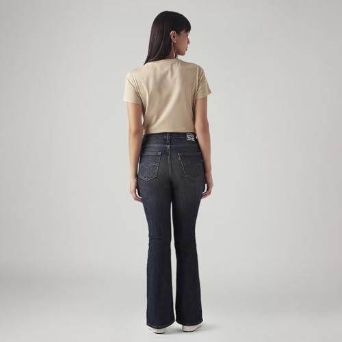 Levi's Women's 725 Dark Indigo Flared Fit High-Rise Jeans