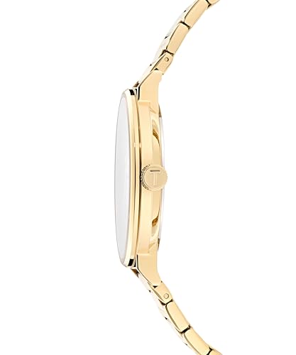 Ted Baker Phylipa Gents Timeless 41 mm Gold Dial Men Analog Watch- BKPPGF405