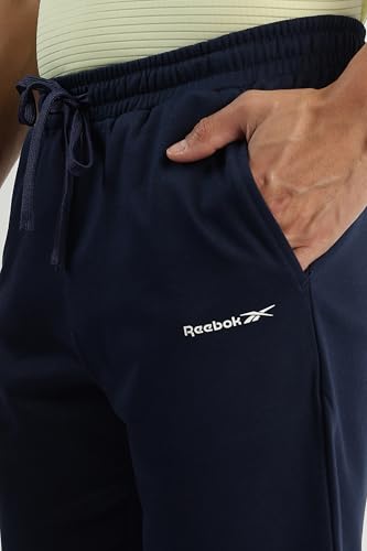 Reebok RE Classic Lifestyle Shorts | Men's Blue Shorts | Cotton Blend Athleisure Shorts