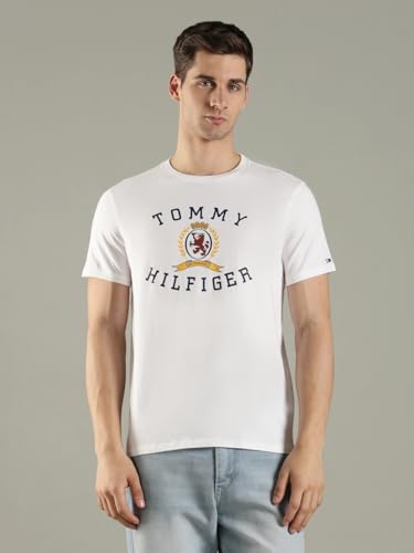 Logo Regular Fit Cotton T-Shirt White
