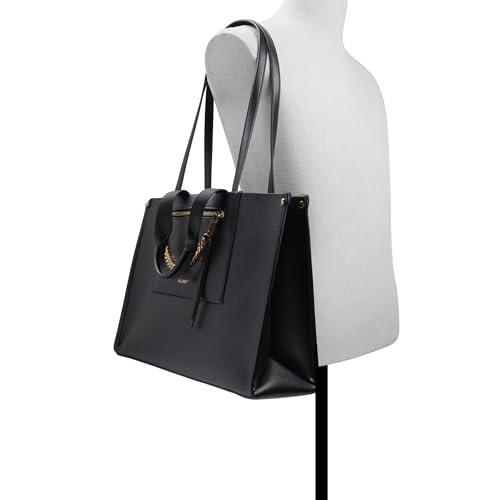 ALDO Womens SIBYL Tote Bag (pack of 1), BLACK, L, Western