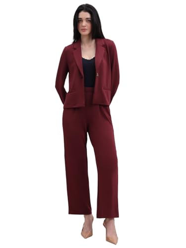 VERO MODA Womens Solid Single Breasted Blazer