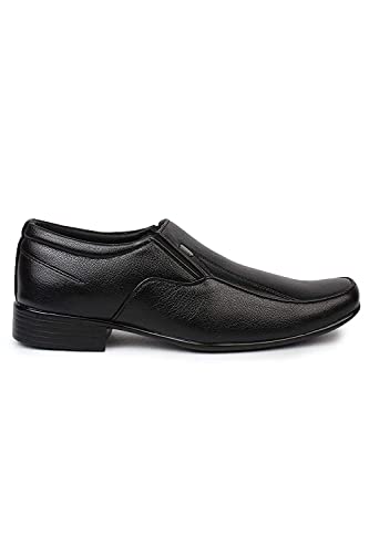 Action Shoes Men's Black Formal Shoes - 9 UK/India (43 EU)(D-63-BLACK)