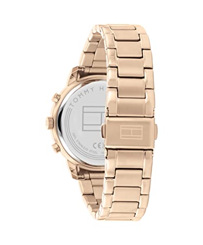 Tommy Hilfiger Carnation Gold Dial Round Shaped Sport Women Watch_TH1782526W