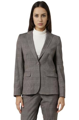 Van Heusen Women's Blazer (VWBZCRGPX91260_Grey