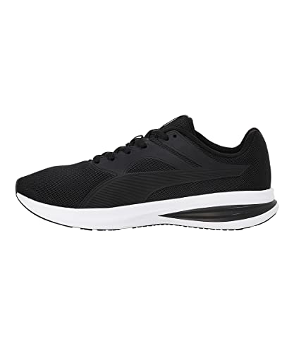 Puma Unisex-Adult Transport Black-High Risk Red Walking Shoe - 7 UK (37702803)