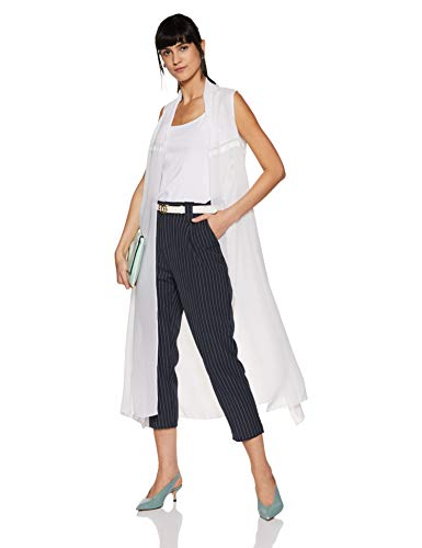 W for Woman Women's Cape Gilet (16AU32413-65106_White_8)