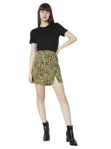 VERO MODA Viscose Western Skirt