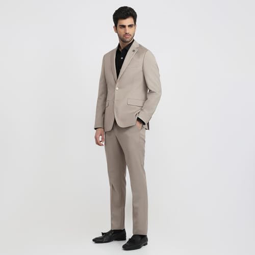Raymond Fawn Solid Pattern Men Suit