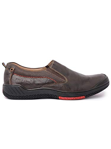 Buckaroo Genuine Leather Brown Casual Shoes for Men: KARWAN New