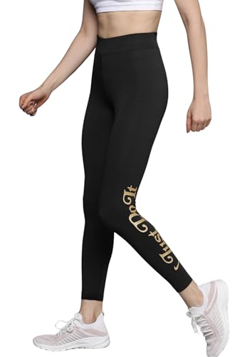 Nike AS W NSW Femme LGGING HBR HR N-Black/Metallic GOLD-DQ3325-010-XL