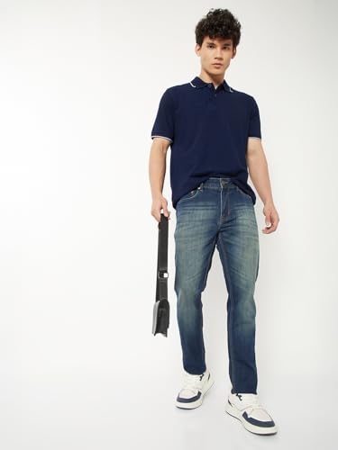 Max Women Washed Skinny Fit Jeans (Blue_32)