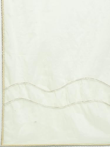 Aarke Ritu Kumar Yellow Embroidered Kurta With Palazzo And Dupatta