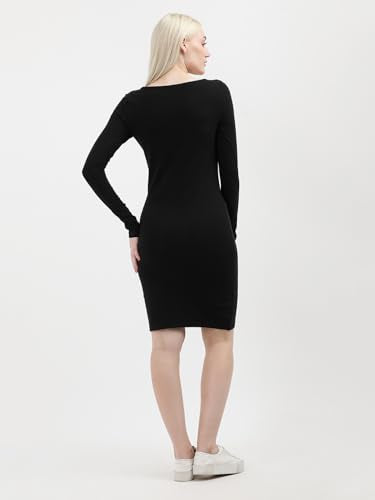 Tommy Hilfiger Womens Black Color Dress (2S)
