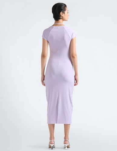 Tommy Hilfiger Womens Purple Color Dress (S)