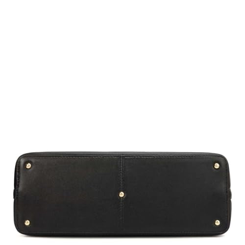 Da Milano Leather Shoulder Bag for Women - Black (LB-02240)
