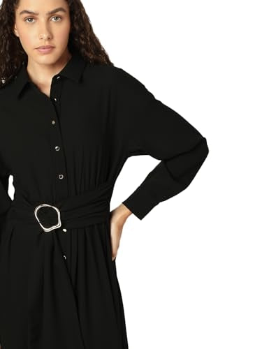 VERO MODA Women Black Shirt Dress
