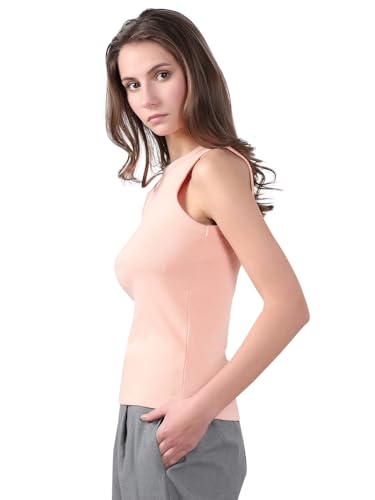 VERO MODA Women's Regular Fit Pink Top