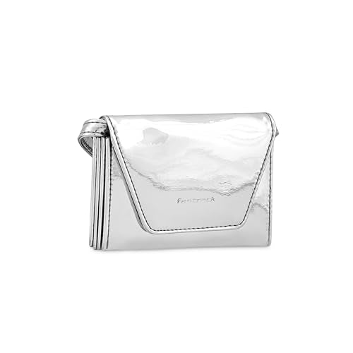 Fastrack Women Compact Clutch with Semi PU Belt