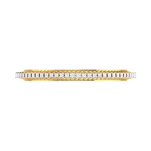 PC Jeweller 14k (585) Yellow Gold and Solitaire Bangle for Women