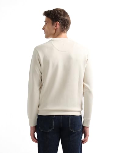 Typographic Embossed Regular Fit Sweatshirt