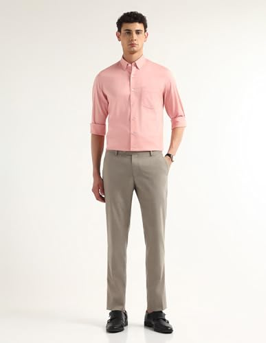 Arrow Orange Formal Shirt_ARAEOSH2997_40