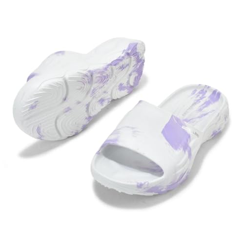 Woodland WOMEN WHITE/LILAC SLIPPERS