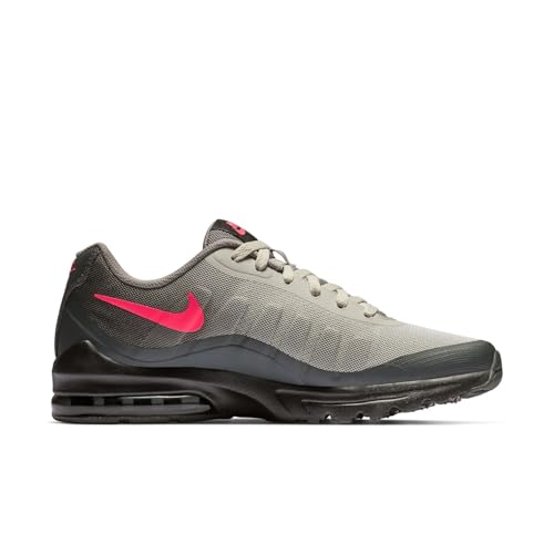 Nike Men AIR MAX Invigor Black/Solar RED-Anthracite Running Shoes 8 UK