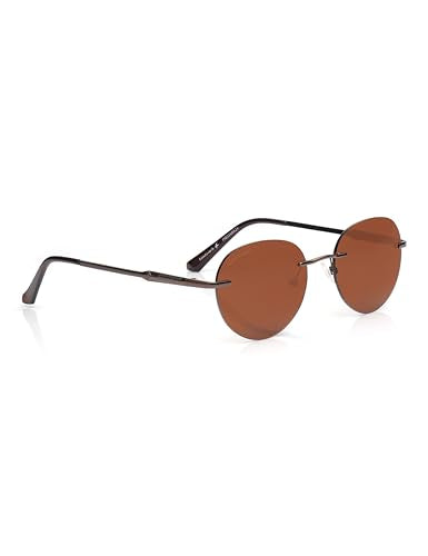 Fastrack Sunglasses |ROUND Brown |UV protected | Medium