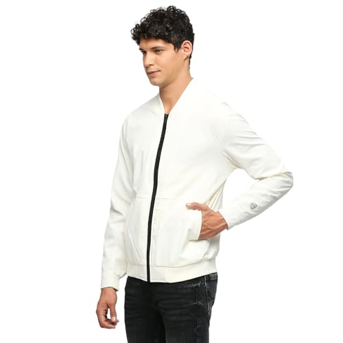 Pepe Jeans Men's A-Line Coat (PM402903_White