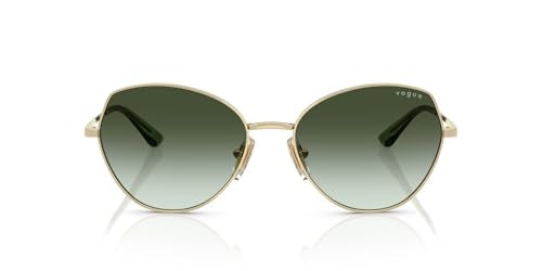 VOGUE EYEWEAR Women Gradient Green Lens Irregular Sunglasses - 0VO4330S848/8E56