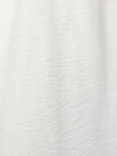 Max Women's Cotton Blend Classic Midi Casual Dress (AE05_White