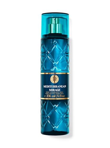 Bath & Body Works Mediterranean Mirage Fine Fragrance Mist | 236 ml / 8 fl oz | Fragrance - Fresh & Clean | Gender - Women