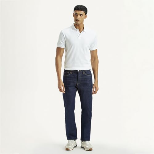 Levi's Men's 511 Dark Indigo Slim Fit Mid Rise Jeans, 18298-1783, 34
