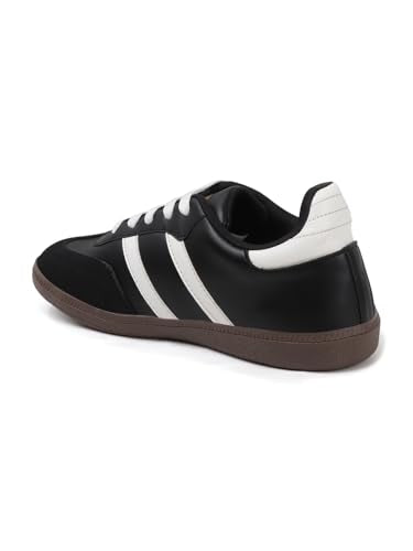Carlton London Women Shoes,Black-White,UK-7