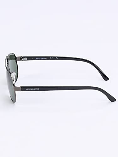Skechers Grey Aviator Sunglasses for Men – Large