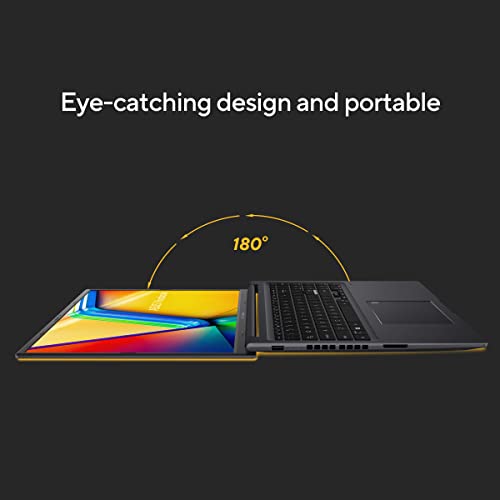 ASUS Vivobook 16X 13th Gen,Intel Core i5-13420H Creator/Gaming Laptop(NVIDIA RTX 3050-4GB/16GB/512GB/FHD+/16.0"/144Hz/Windows 11/M365 Basic(1Year)*/Office Home 2024/Indie Black/1.67 kg)K3605VC-RP412WS