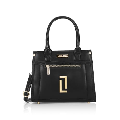 Lavie Luxe Women's Sasha Medium Satchel Bag for Women | Satchel Handbag for Work | Ladies purse | Stylish Shoulder Bag | Gift for Women