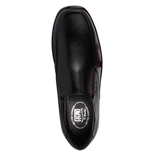 Bata Remo Men's Black Slip On Formal Shoes 851-6005-45