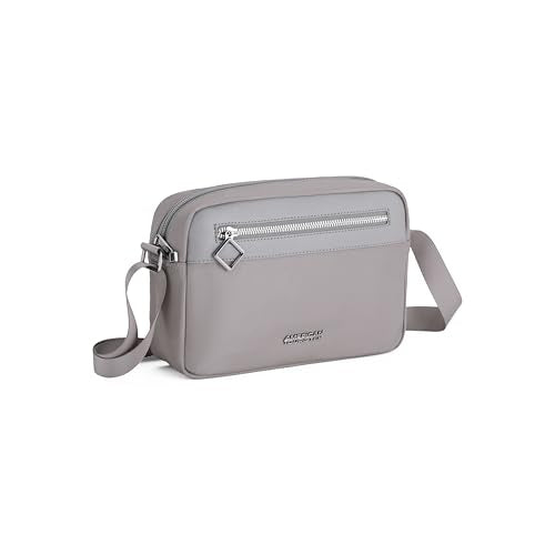 American Tourister Paisley Joy | 3 Ltrs | 1 Compartment | Adjustable Strap | Crossbody Bag | 1 Year International Warranty | Charcoal Grey