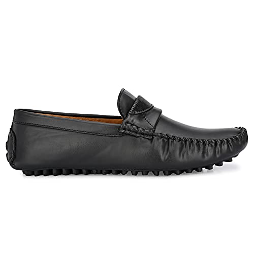 Prolific Men's Formal Drving Loafer Shoes (Size UK 6-13) Black
