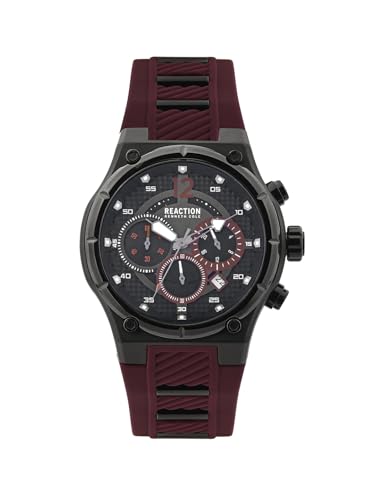 Kenneth Cole Reaction Chronograph Black Dial Watch for Men - KRWGO0071005