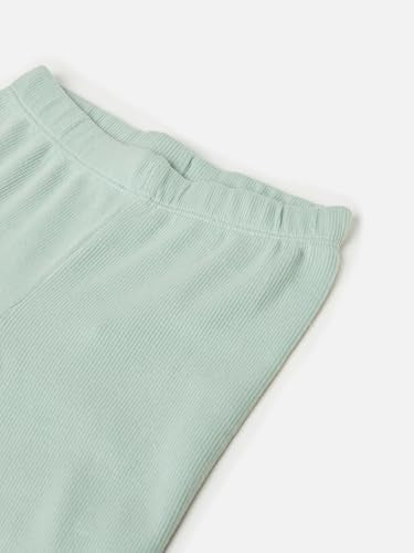 Max Girls Textured Leggings (Green_2-3 Y)