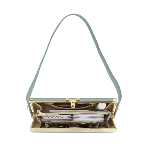 Lavie Luxe Women's Parallel Small Frame Satchel Bag | Satchel Handbag for Work | Ladies Purse | Stylish Shoulder Bag | Gift for Women