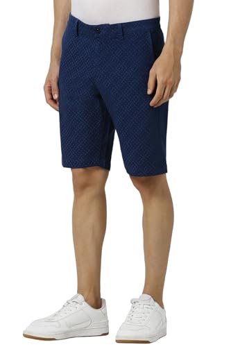 Van Heusen Men's Bermuda Shorts (VSSRURGPI56984_Navy