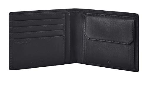 Samsonite Men's Travel Accessories Wallet, Noir (Black), 12.2 x 1.5 x 9.7 cm, Travel Accessories Wallet