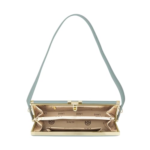 Lavie Luxe Women's Parallel Small Frame Satchel Bag | Satchel Handbag for Work | Ladies Purse | Stylish Shoulder Bag | Gift for Women